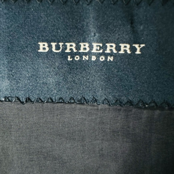 Burberry London navy blue 100% wool blazer jacket - Picture 5 of 9